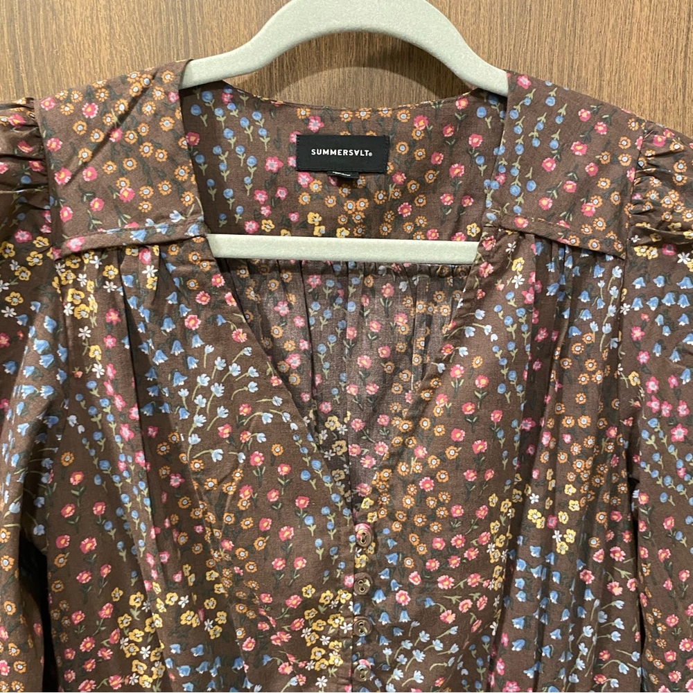 Summersalt Multicolor Midi Dress - Picture 3 of 15